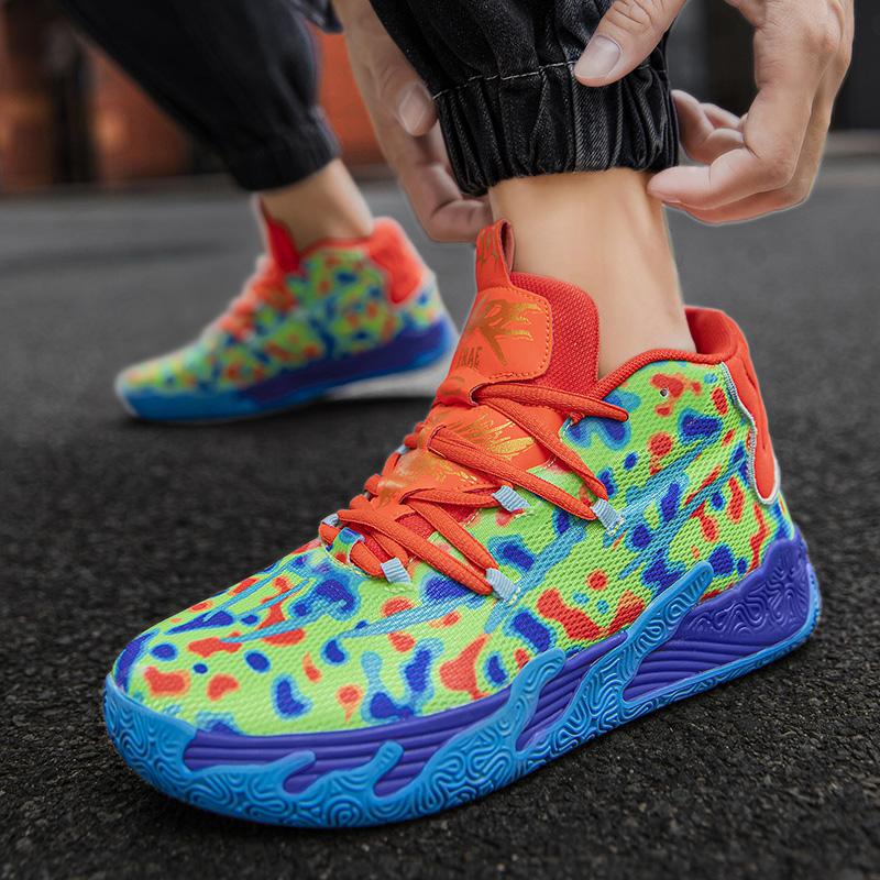 2024 New Men Woman Basketball Shoes Cushioned Comfort Soft Indoor Training Shoes Street Basketball Boots Multi Functional Sneake