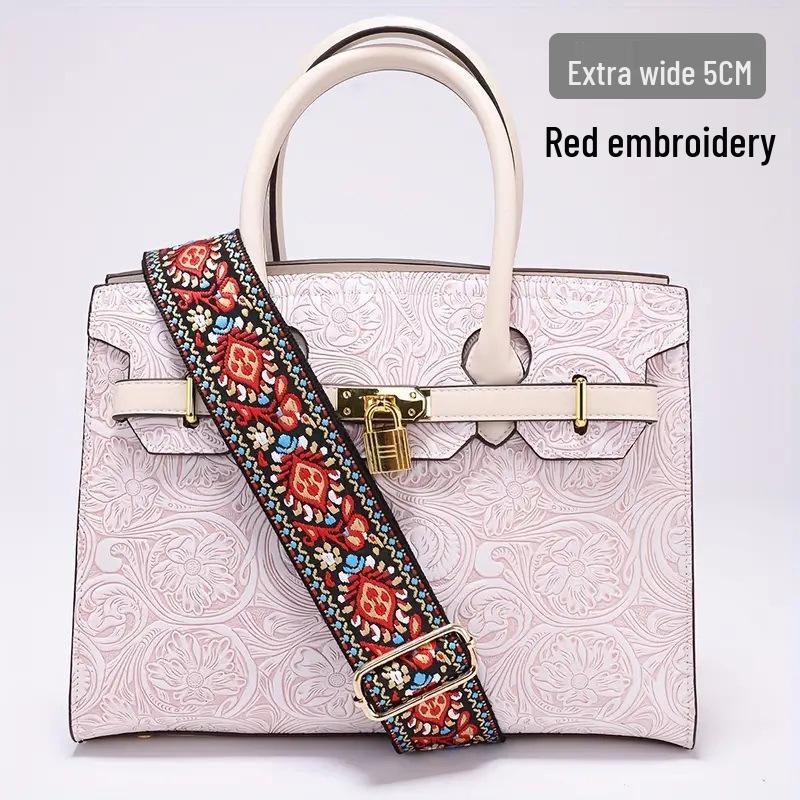 Регулируемый цветной холщовый ремешок для сумки - Широкий, Нескользящий Наплечный Запасной для женских сумок