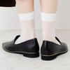 Himiko Metal Line Soft Leather Flat Pumps / 653101 Black 240