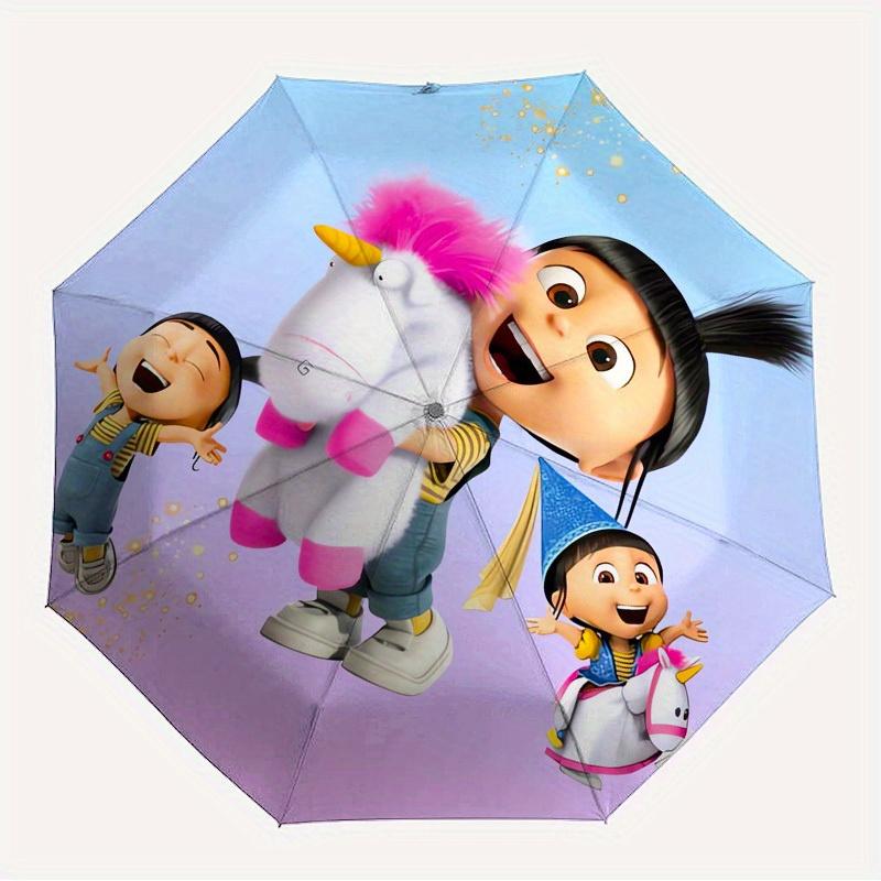 1pc Unicorn Party Themed High-quality Umbrella,Automatic Opening and Closing Umbrella,Multi-functional Umbrella G0811226