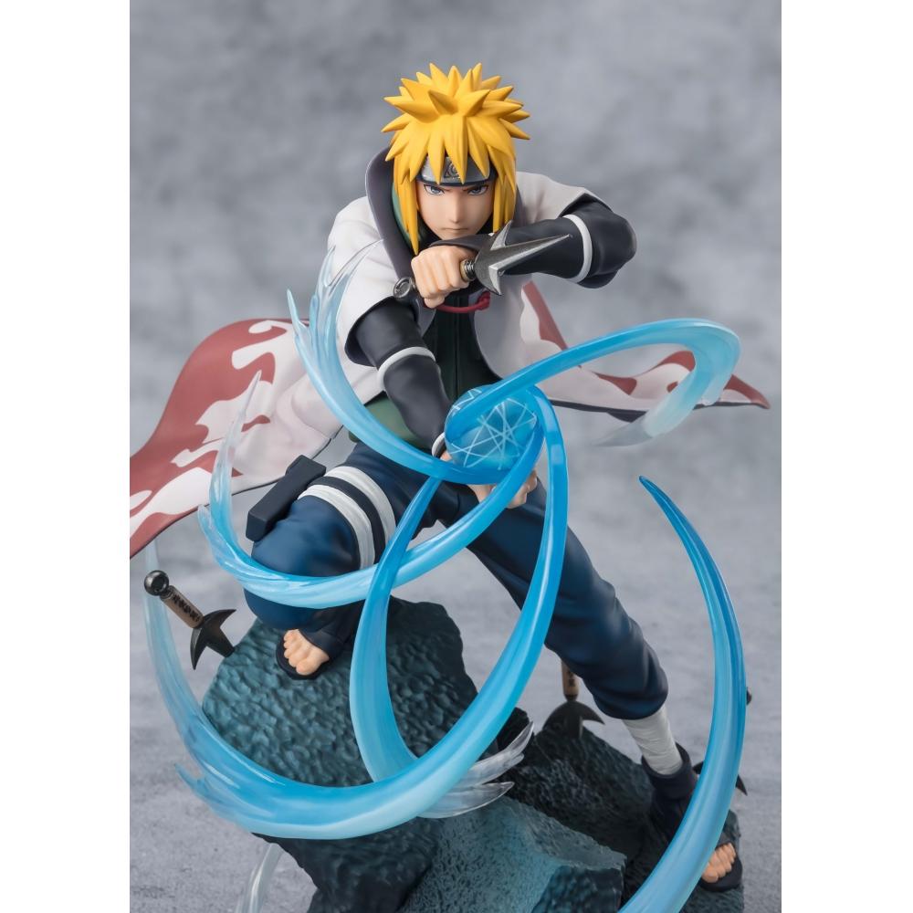 Figuarts ZERO [Super Fierce Battle] NARUTO Shippuden Minato Namikaze - Rasengan - Приблизительно. 200 мм ПВХ и АБС окрашенная полная фигура
