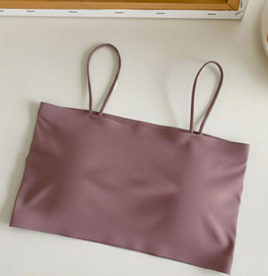 Летний студенческий бандаж из ледяного шелка: Сексуальная универсальная майка с красивым дизайном спины