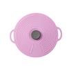 Silicone Pot Lid Dustproof Oil-proof Strong Adsorption Fresh-keeping Anti-slip Texture Food Grade Sealing Cover Kitchen Supply