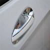 4x Chrome Door Handle Bowl Cover Trim For Mercedes B C E GLK ML GL GLE GLS Class