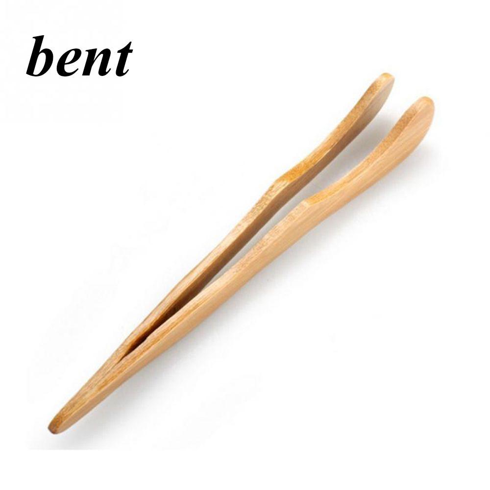 Gadget Food Toast Bacon Sugar Kitchen Tool Tweezer Tea Tongs Salad Clip Bamboo Wood