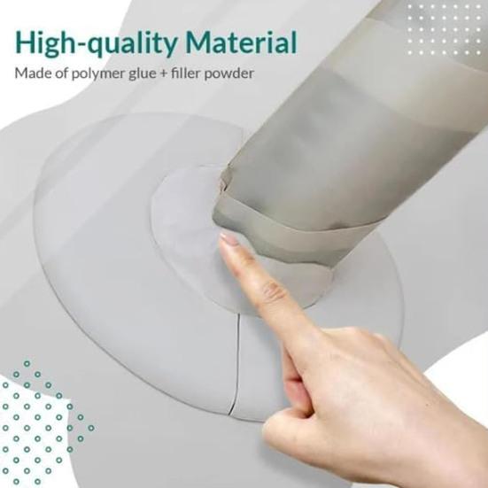 3/6/9 шт. Белая герметизирующая мастика для воздуховодов Водонепроницаемая Мягкая Замазка для заделки отверстий в стенах кондиционеров Герметизирующая глина для дренажа Заполнитель Быстросохнущая Герметизирующая Мастика