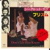 7inch Record PRISM - Don't Let Him Know / Wings Of Your  ECS17233 EMI Japan Rock Used