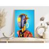 Realistic Abstract Robots Surrealism Posters Cool Robot Priest Modern Prints Canvas Wall Art Pictures Home Living Room Decor