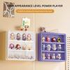 1PC Витрина Витрина Слепая Коробка Игрушка Несколько Полок Настенная Многоцелевая для Аниме Фигурка Пылезащитный Прозрачный