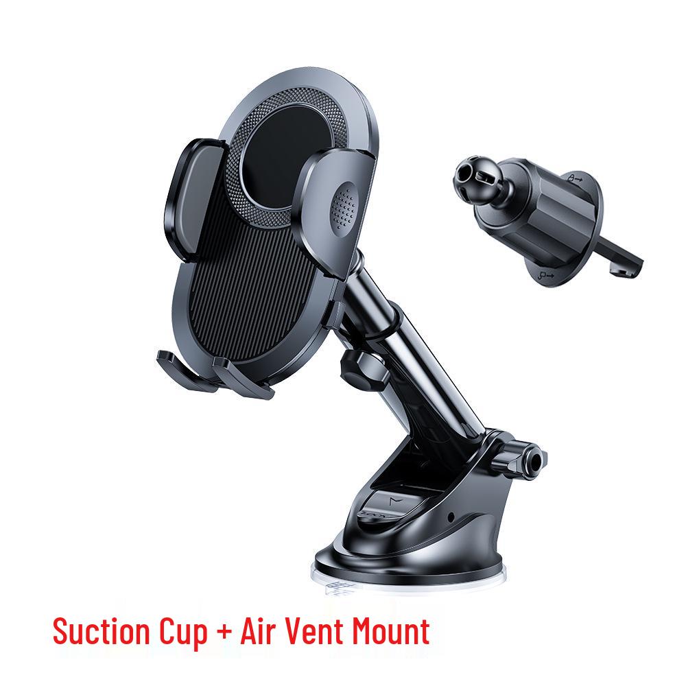 Universal Car Phone Holder with Suction Cup for Dashboard, Windshield & Console
