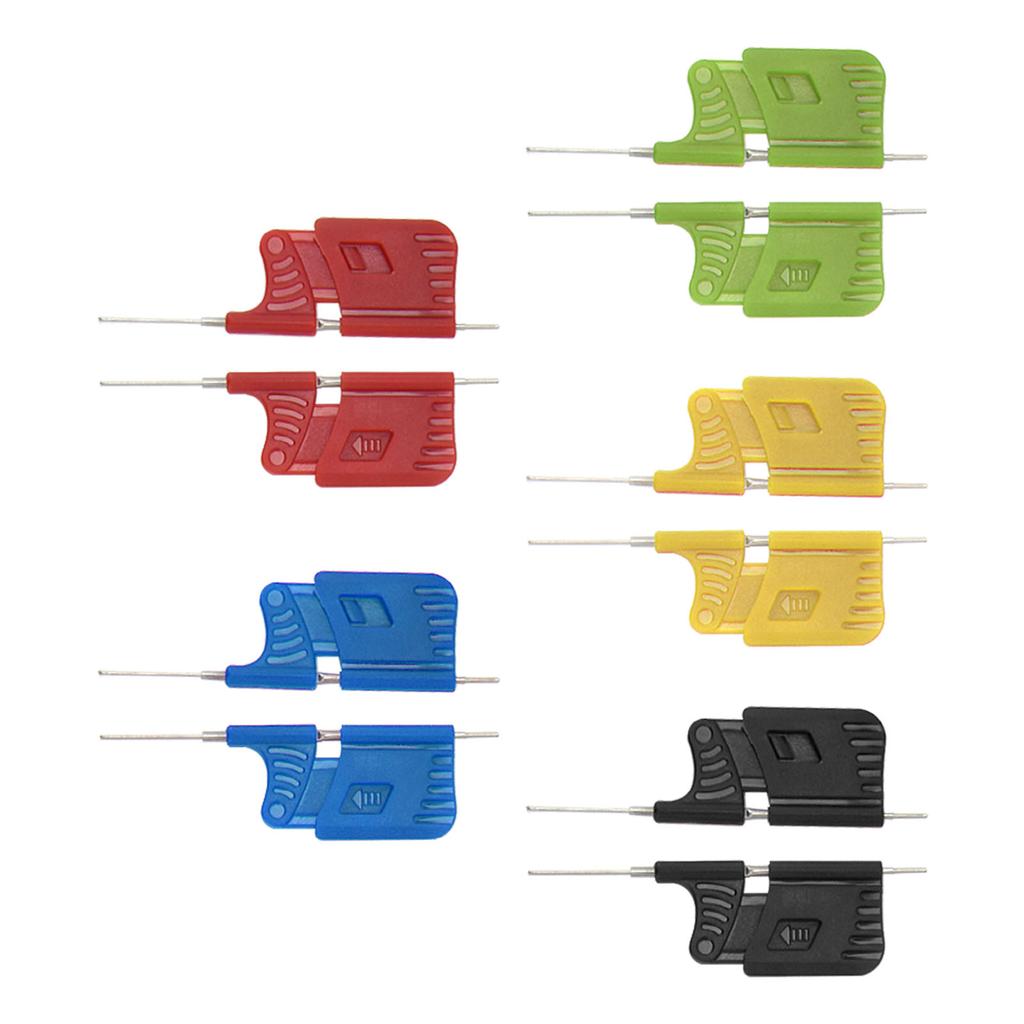 10 шт. Тестовый зажим Ультрамалый зажим для ножек микросхемы с резиновым кольцом Электронный компонент SDK08