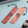 Stationery Vintage Bookmark Wooden Book Page Marker Durable Book Clip