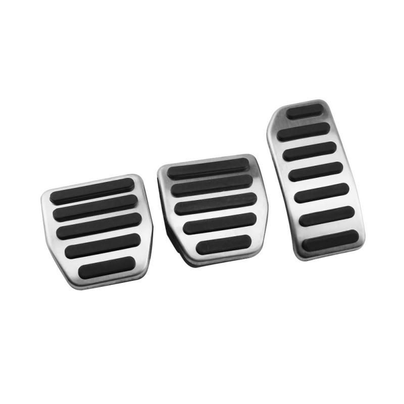 For Volvo V60 V70 S60 S60L XC60 XC70 S80 S80L LHD Stainless Steel AT MT Car Pedals Foot Rest Gas Brake Pedal Pad Cover