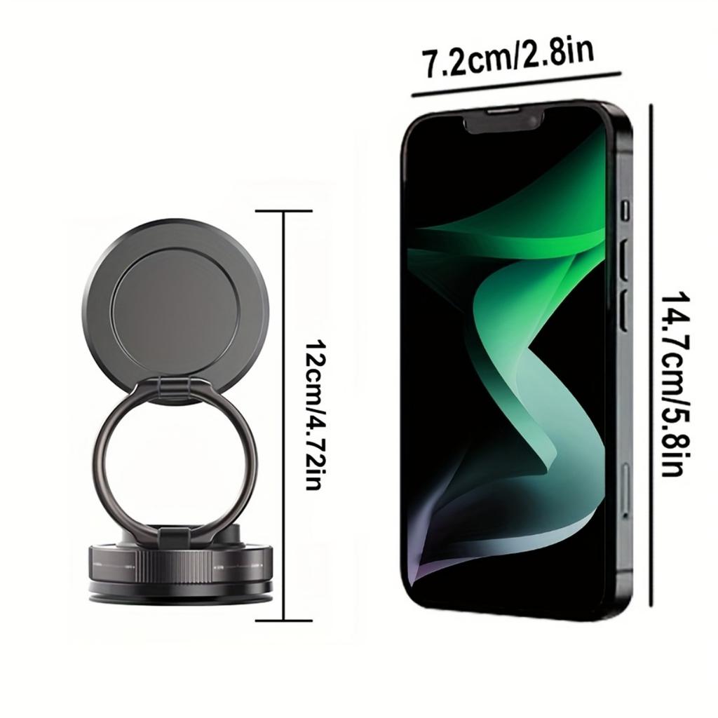 Car Magnetic Phone Holder, Adjustable Rotating Double-sided Suction, Hands-free Phone Holder, Hands-free Driving Accessories | Modern Car Accessories