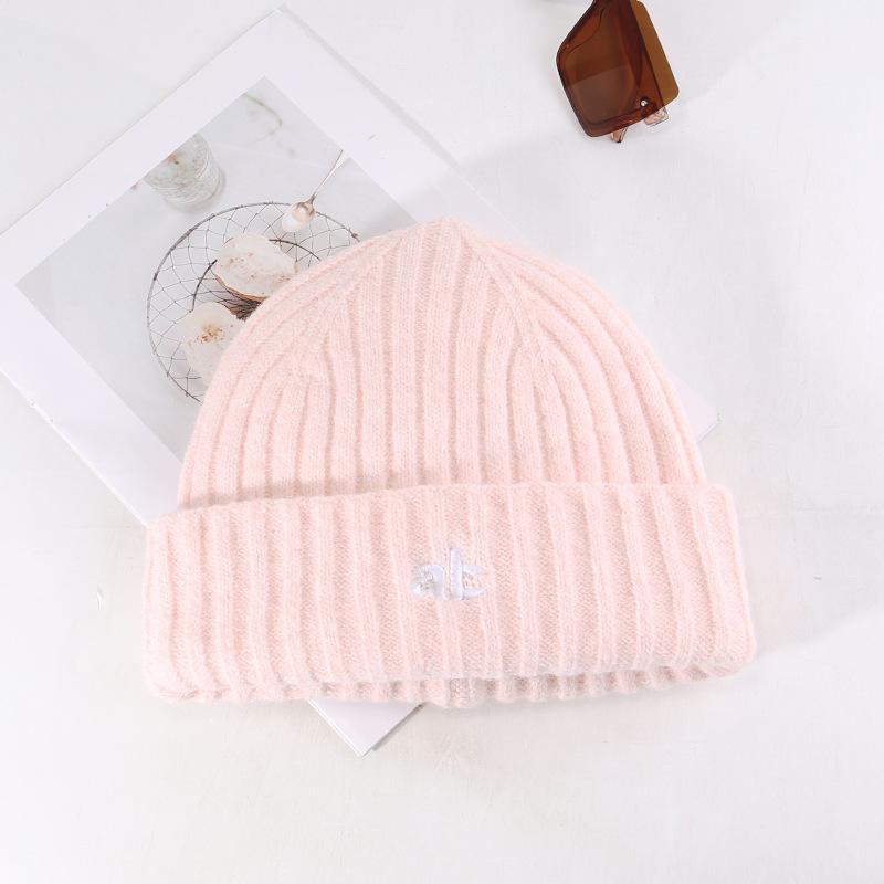 Autumn and winter warm versatile knitted hat fashionable cold protection ear protection wool hat