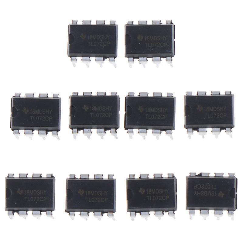 10 шт. Tl072Cp оригинальный двойной операционный усилитель Ic Inline Dip-8