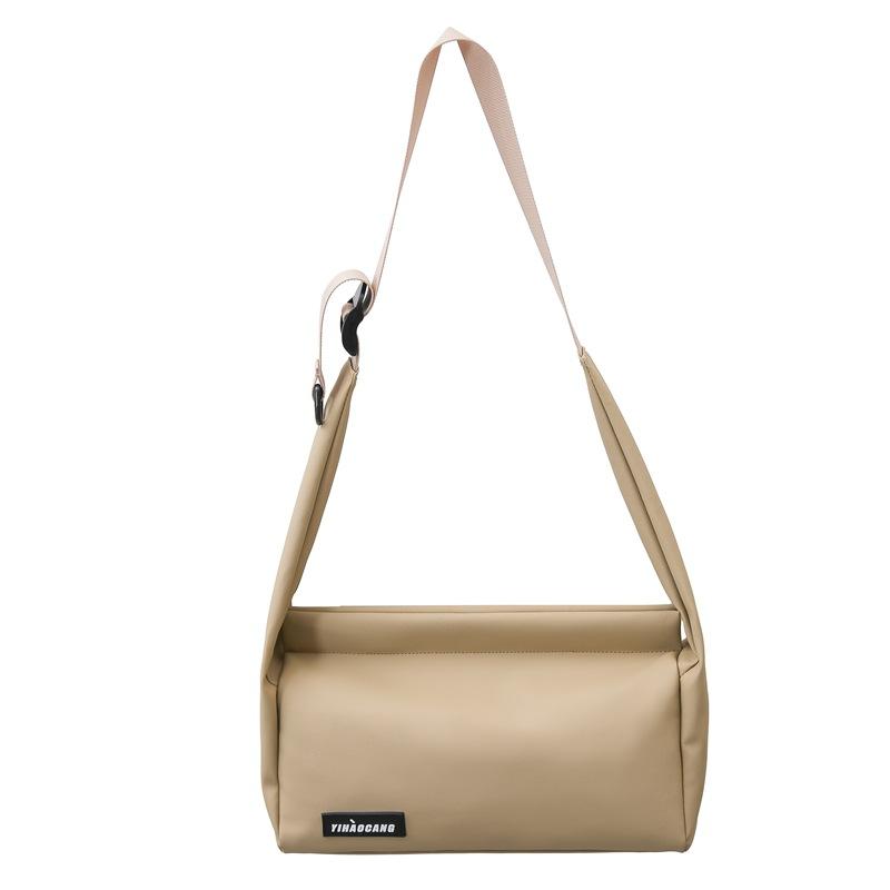 Однотонная мужская сумка через плечо большой емкости Оксфордская женская сумка через плечо