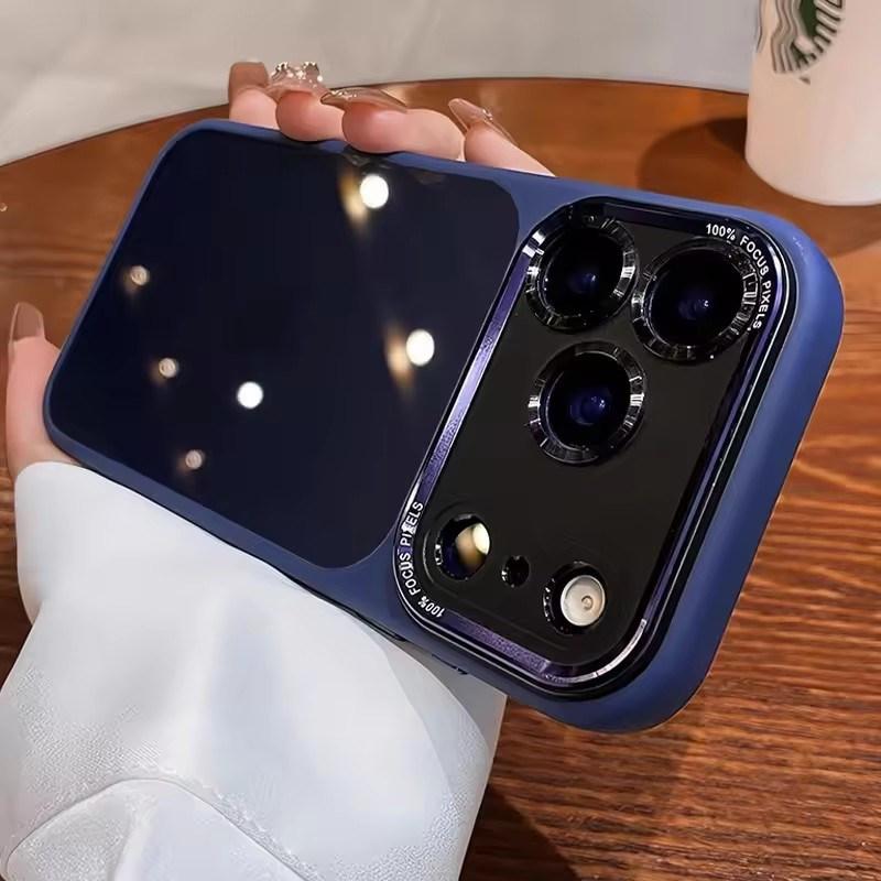 Роскошный прозрачный металлический чехол с кольцом для защиты камеры для iPhone 16E 11 12 13 14 15 16 Plus 17 Pro Max, гибридная акриловая крышка с защитой от ударов