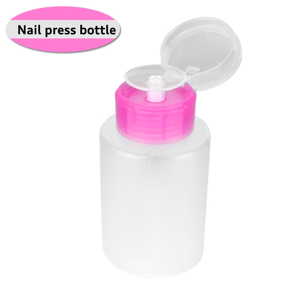 60150 мл Пустой дозатор для помпы-контейнера Чистая жидкость для снятия лака с ногтей Бутылка