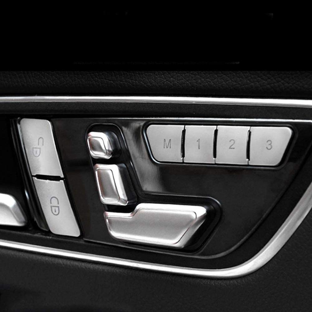 12 шт. наклейка на дверные сиденья автомобиля с функцией памяти и кнопкой регулировки для Mercedes Benz CLA GLA GLK GLE CLS GL ML ABE
