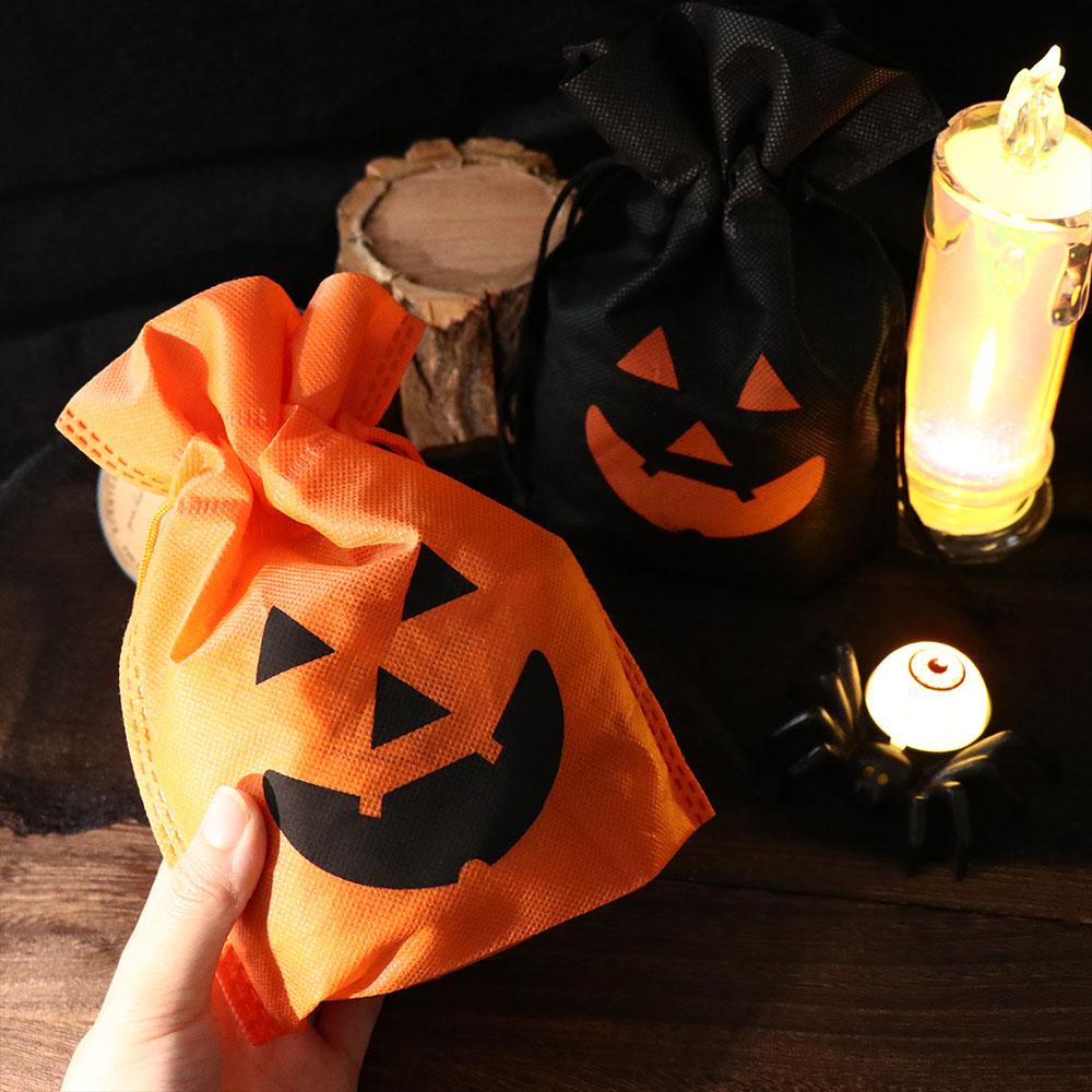 Packaging Coin Purse Pumpkin Gift Bag Jewelry Organizer Drawstring Storage Pouch All Saints' Day