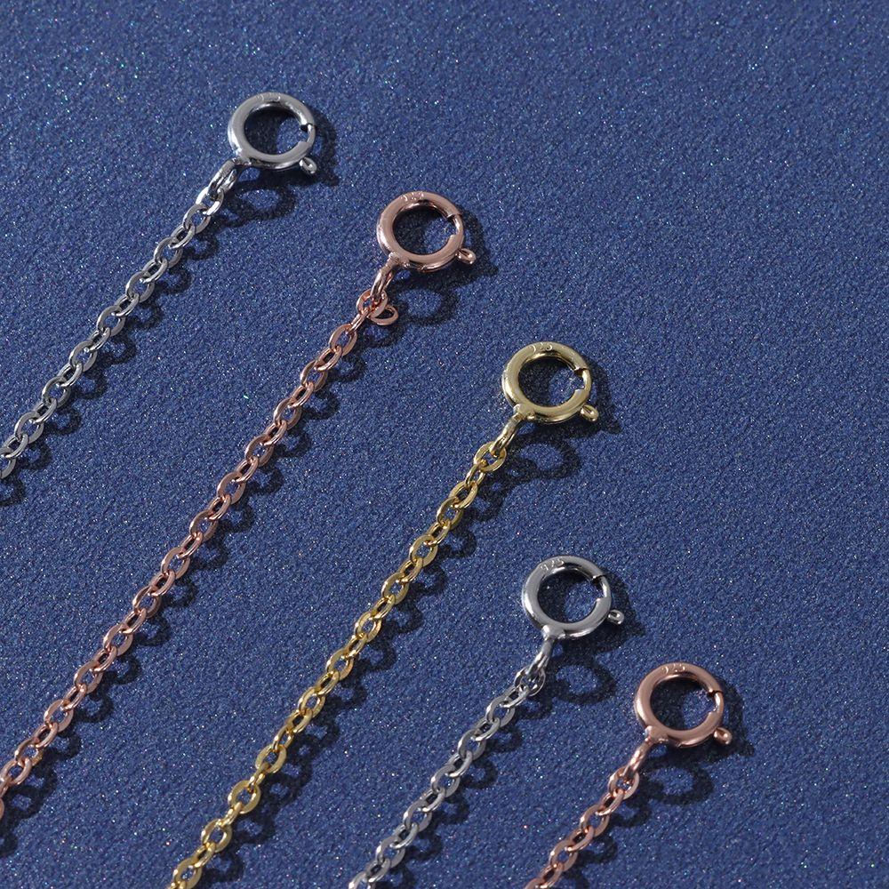 Findings & Components Jewelry Accessories DIY for Bracelet Necklace Extender Safety Chain Extender