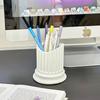 Креативный дизайн контейнера для ручек в стиле древнегреческой римской колонны, домашняя подставка для ручек, настольное хранилище, предпочтительное для праздничных подарков