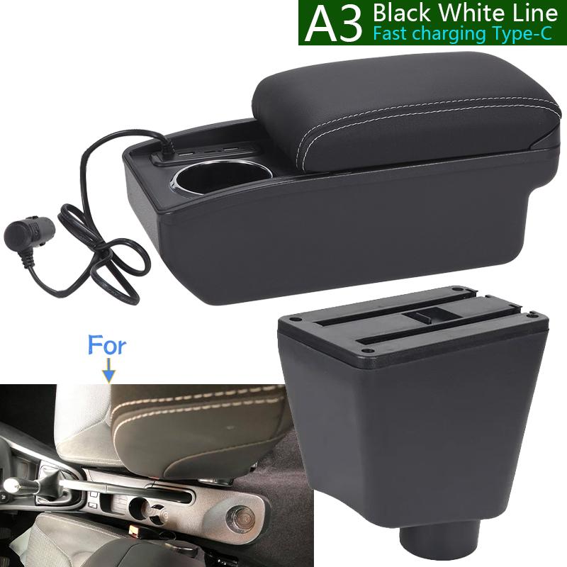 For Renault Clio 4 Armrest Box For Renault Captur Clio 3 III IV Car Armrest Auto Storage Box Dedicated Interior Car Accessories