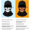 1Pcs Skull Print Motorbike Windproof Skiing Head Neck Warmer Bicycle Helmet Liner Motorcycle Balaclava Full Face Mask