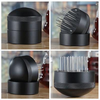 Игольчатый распределитель темпера кофе эспрессо-кофейная мешалка с основанием Мини-венчик игольчатый распределитель кофе