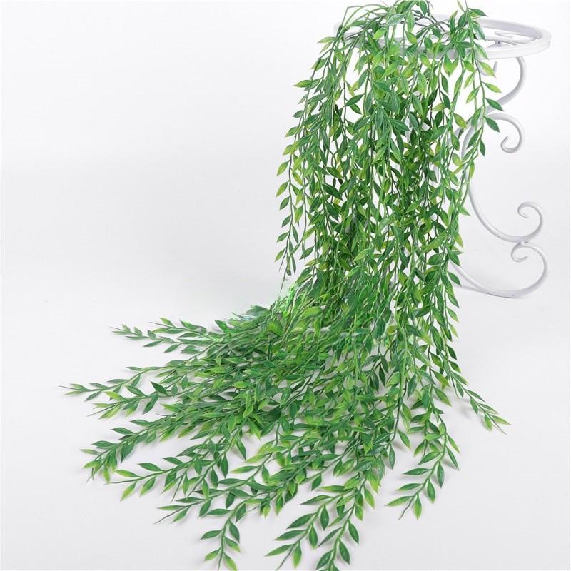 Искусственное растение Ива Настенное украшение для спальни Свадьба Улица