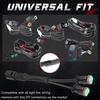 OFFROADTOWN 2PCS DT DTP Wiring Harness Adapters Connectors Splitters Plug n Play Wiring Harness 240w for LED Light Bar Pod Fog Driving Lights LED