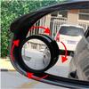2Pc Rotate 360 Degrees Car Exterior Auto Rearview Mirrors Universal Blind Spot Rear View Mirror