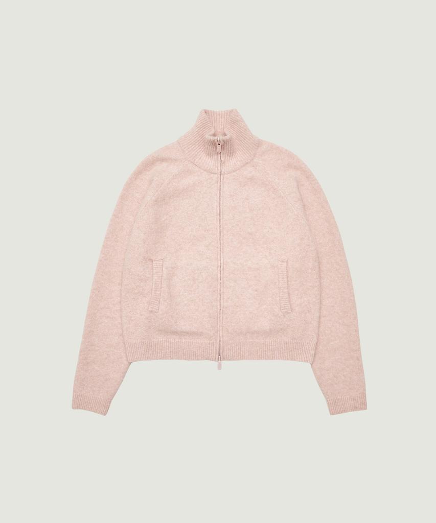 GROVE Hug Knit Zip-Up (Pink)