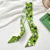 Long Silk Scarf, High-end New Versatile Hair Tie Streamer, Atmosphere Ribbon, Spring and Summer Decorative Scarf, Tied Bag Streamer