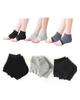 Sweetimes Heel Moisturizing Socks for Smooth Cracked and Callus 149 Heel Heels, Heels, Care, 3-Color Set, No. (Sleep Supporter, Unisex)