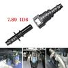 1Set Car Fuel Line Coupler Hose 7.89Mm/Id6 Pipe Coupler Quick Disconnect Release Connector Rubber Nylon Accessories