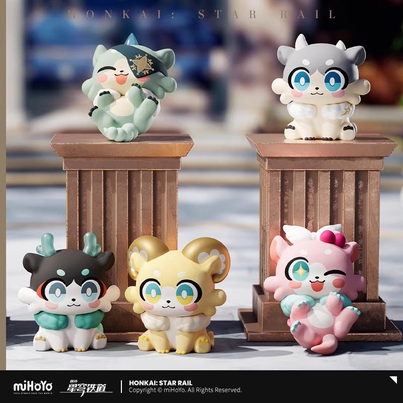 Оригинал MiHoYo/Collapse: Звездный Купол Железная Дорога Химера Мини Blind Box Коллекция Моделей Аниме Персонажей Праздничные Игрушки Подарки