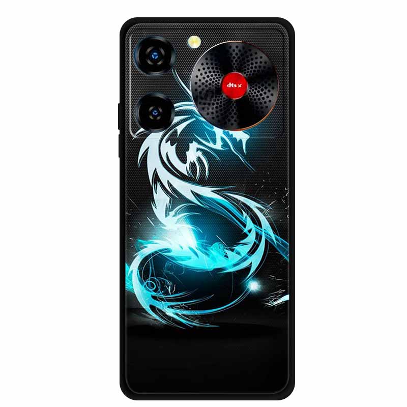 Для ZTE nubia Music 6.6" Чехол Модный Черный Силиконовый Мягкий Чехол для Телефона Для Z2353 ZTE nubia Music TPU Ударопрочный Защитный Чехол