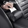 Автомобильный чехол для салфеток, отличная простая установка, коробка для автомобильных салфеток из искусственной кожи, автомобильный подлокотник, солнцезащитный козырек, контейнер для салфеток, автомобильная коробка для салфеток