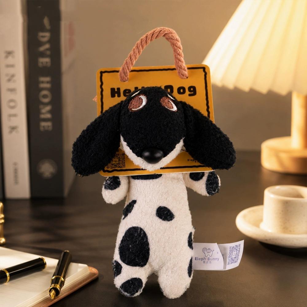 Stuffed Animal Sausage Dog Keychain Pet Lovers Puppy Hanging Toy Dachshund Plush Pendant Kids Toy