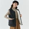 Women's Quilted Vest Casual Sleeveless Coat Fleece Lined Zip Up Jacket Autumn Winter Warm Outerwear with Pockets