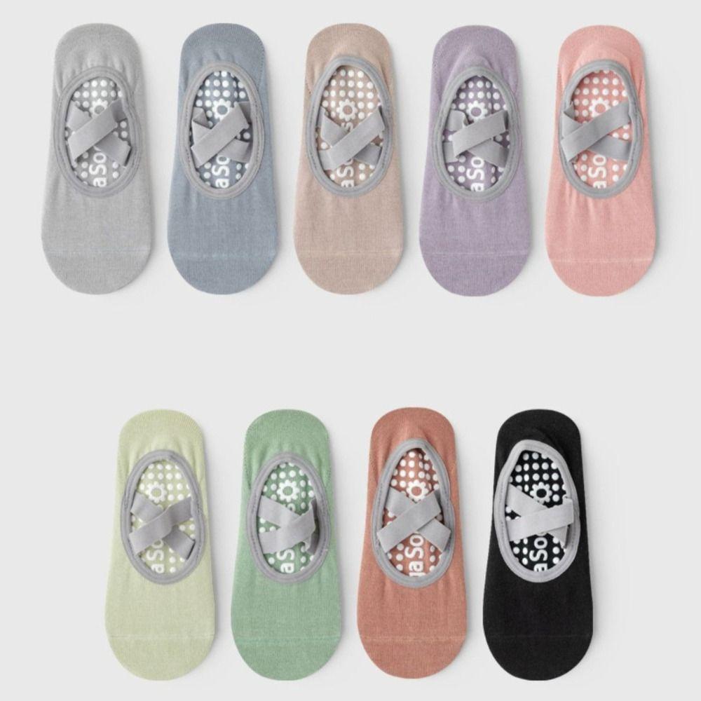Breathable Pilates Socks Anti-Slip Sports Socks Quality Bandage Yoga Socks Sports