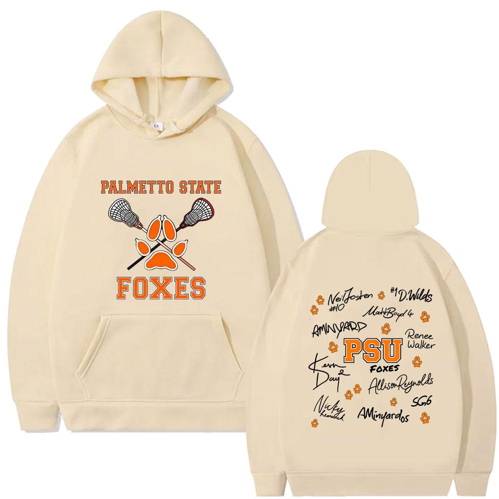 All for The Game The Foxhole Court Palmetto State Foxes Graphic Hoodie Men Women's Fashion Oversized Hoodies Streetwear