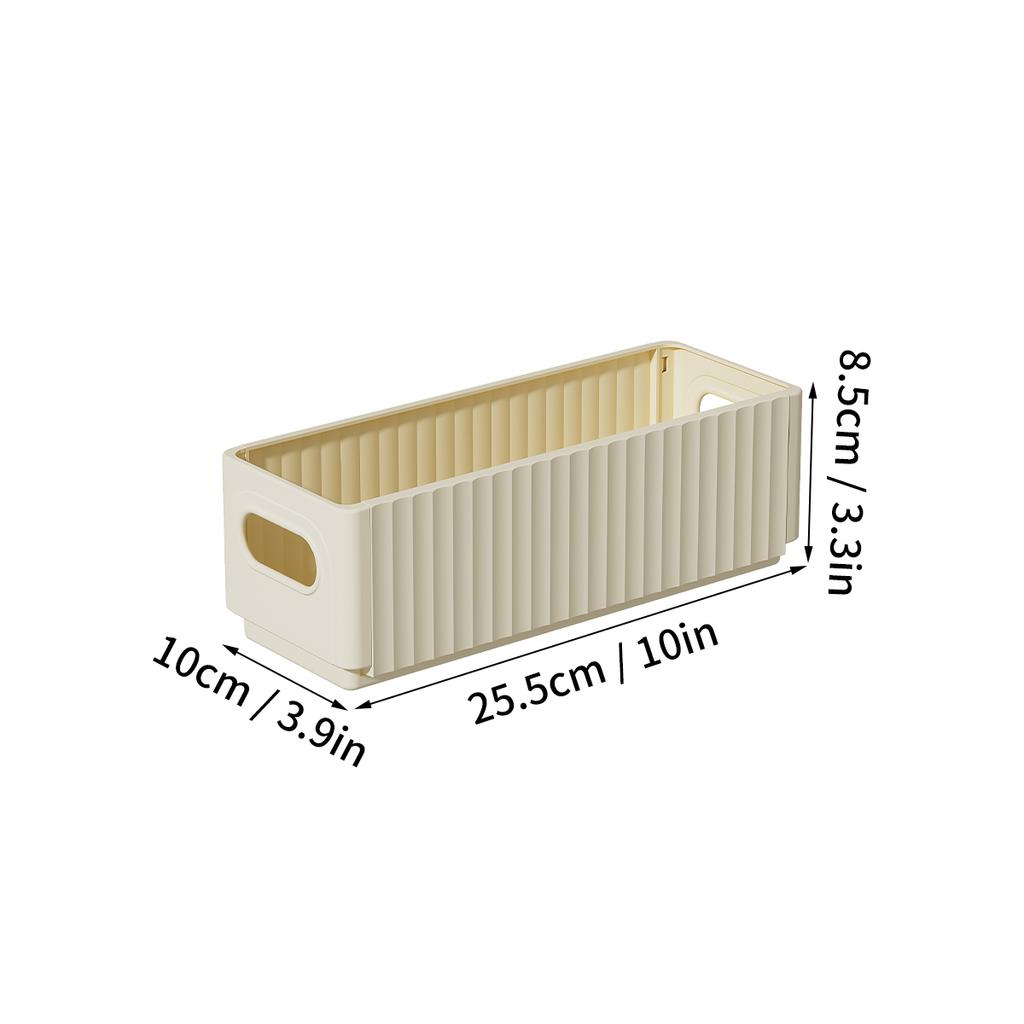 Folding Clothes Organizer Pull Out Underwear Bra Plastic Storage Box Large Capacity Drawer Wardrobe Clothes Storage Organizer