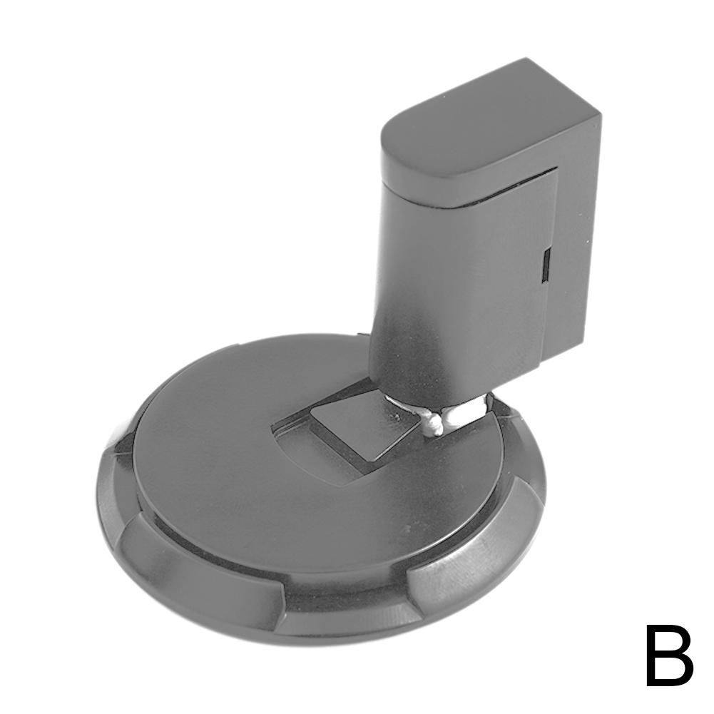 Heavy Duty Magnetic Door Stopper No Drill Windproof Punch-Free Silent Floor Stop for Bottom of Door Mechanical