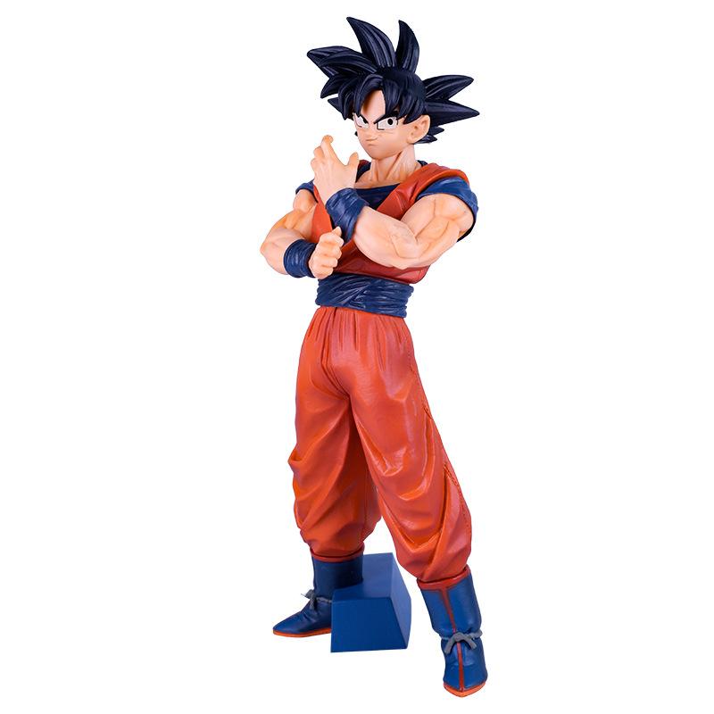 27 см Аниме Dragon Ball Z Фигурка Гоку Гоку со скаутером Фигурка ПВХ Статуя Фигурки Действия Коллекция Модель Игрушки Подарки