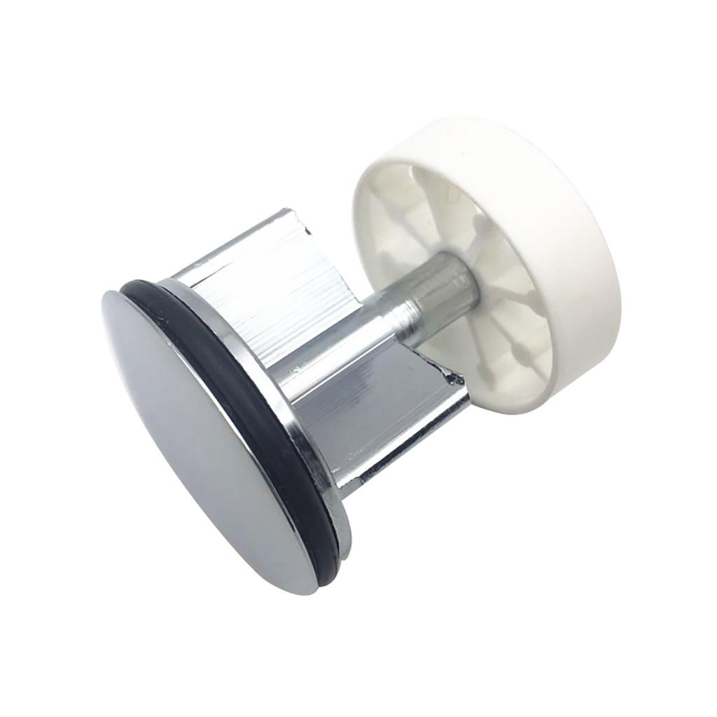 Heavy Chrome Plated Basin Sink Waste Up Plug Replacement Brass Metal