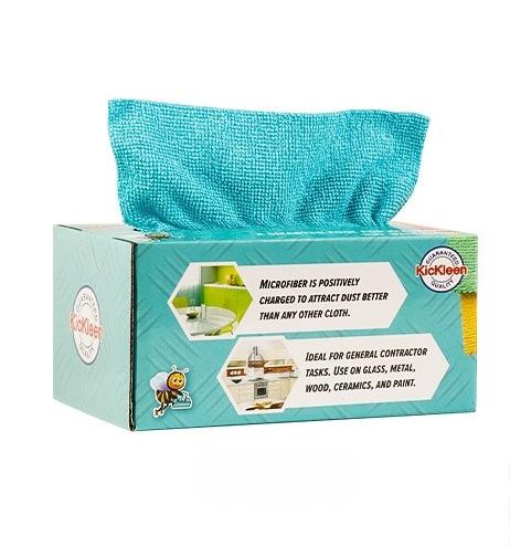 Superfine Fiber Kitchen Stove Cleaning Cloths Portable Dish Wipes Multifunctional Portable Scrubber Towels Washable Reusable Rag