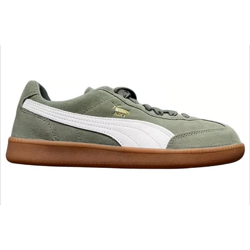 PUMA Suede Men Breathable Wear-resistant Low Skate Shoes Green 387745-04